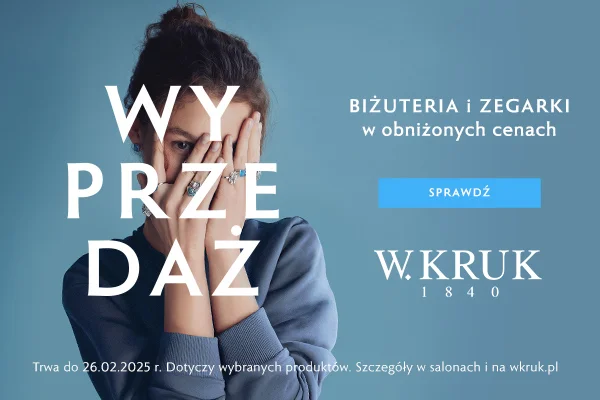               W.KRUK - Biżuteria i zegarki w obniżonych cenach             