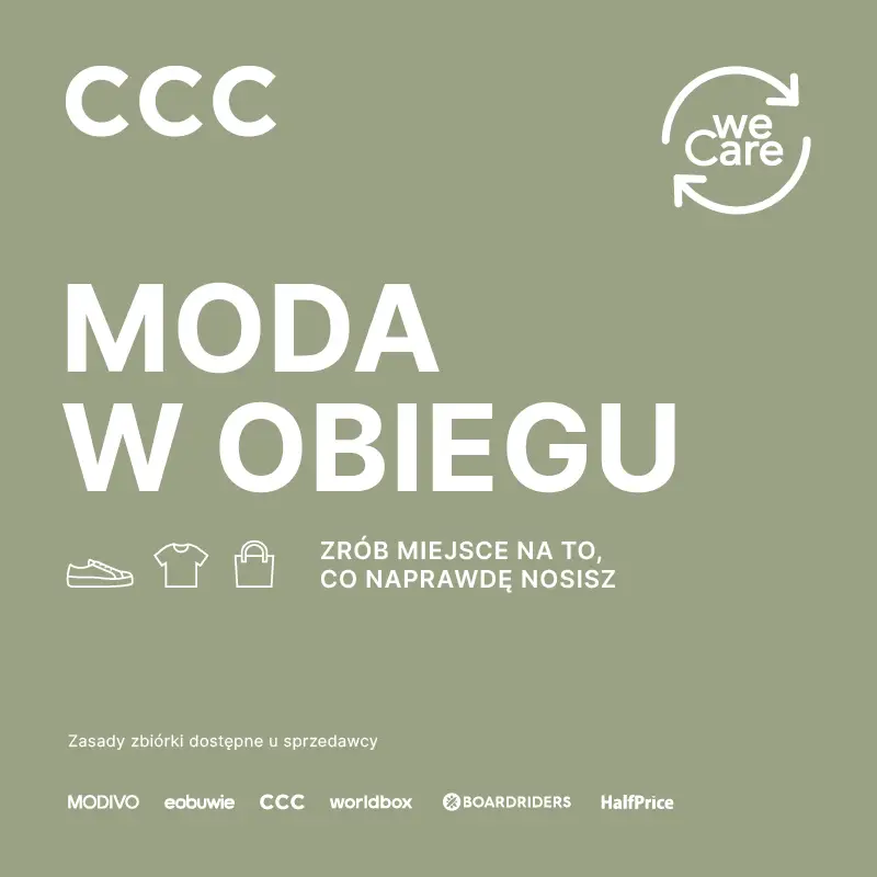 CCC - Moda w obiegu w CCC. Zrób miejsce na to, co naprawdę nosisz.