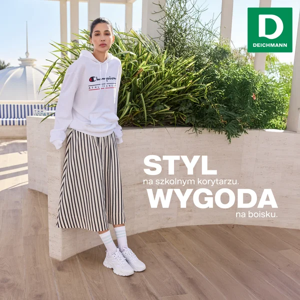 Deichmann -  Styl na korytarzu, wygoda na boisku!   