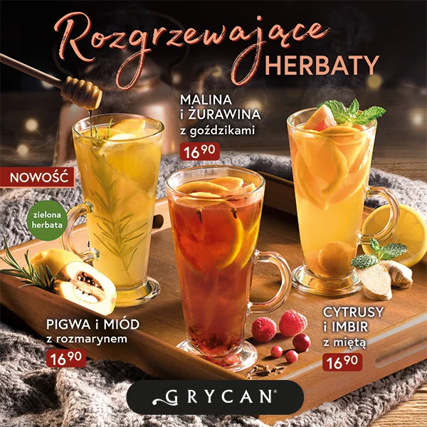 Grycan - Rozgrzewające herbaty
