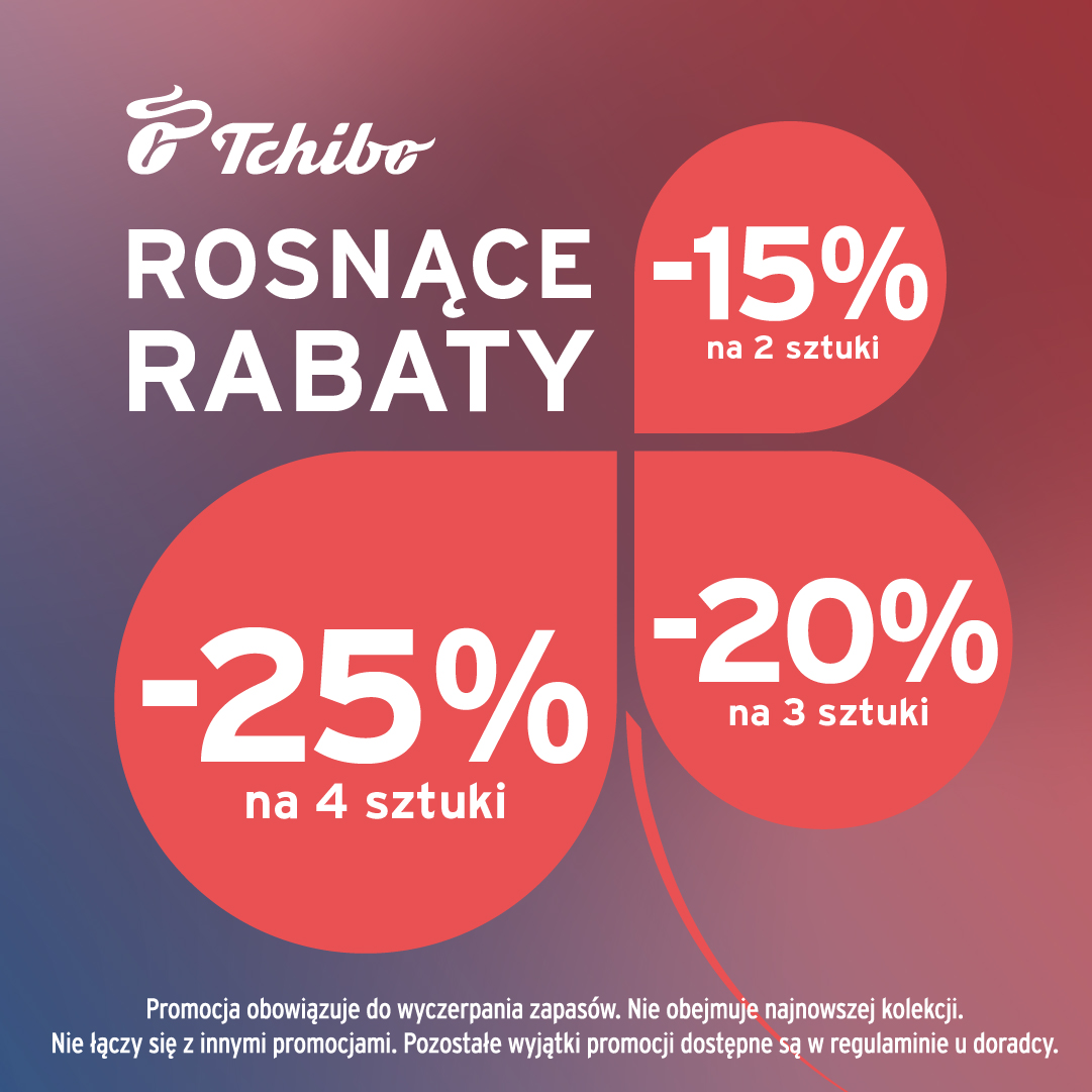 Więcej kupujesz, więcej zyskujesz w Tchibo