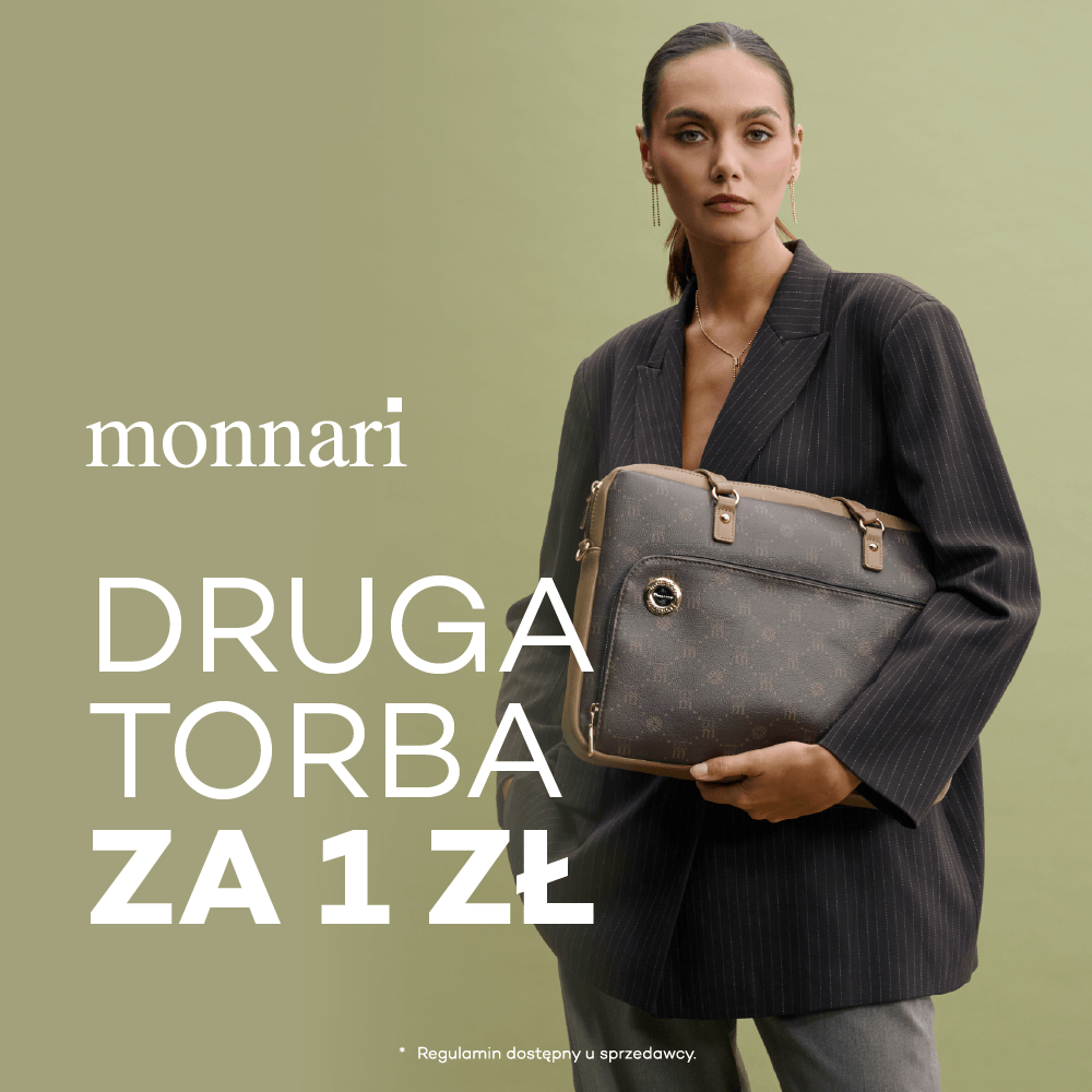 Druga torba za 1 zł! w Monnari