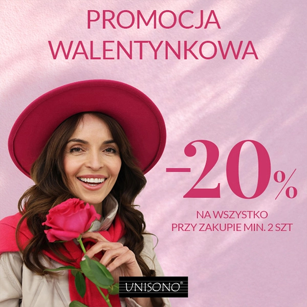 UNISONO - Promocja walentynkowa w UNISONO!