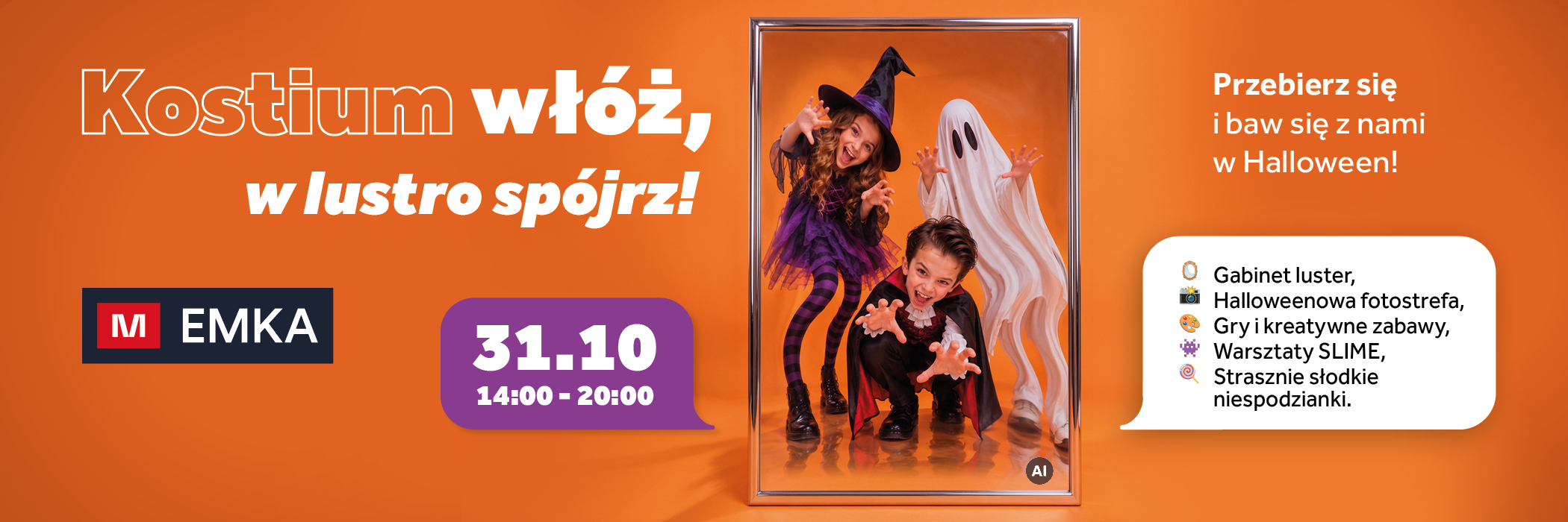 Halloween w Galerii EMKA