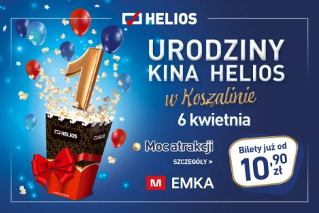Pierwsze urodziny kina Helios w EMCE 