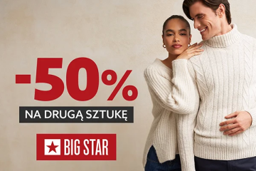 BIG STAR - NA DRUGĄ SZTUKĘ -50%!